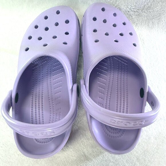 Classic Lavender Crocs Unisex Clogs Women's Sz9/Men's 7 - Picture 6 of 7